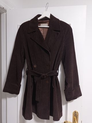 Abrigo pana oversize Cortefiel