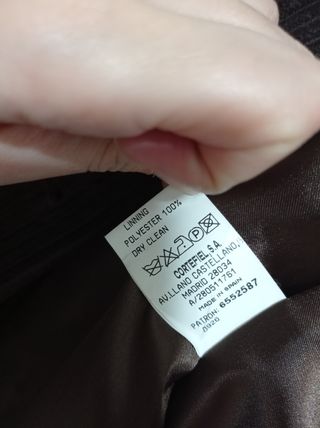Abrigo pana oversize Cortefiel