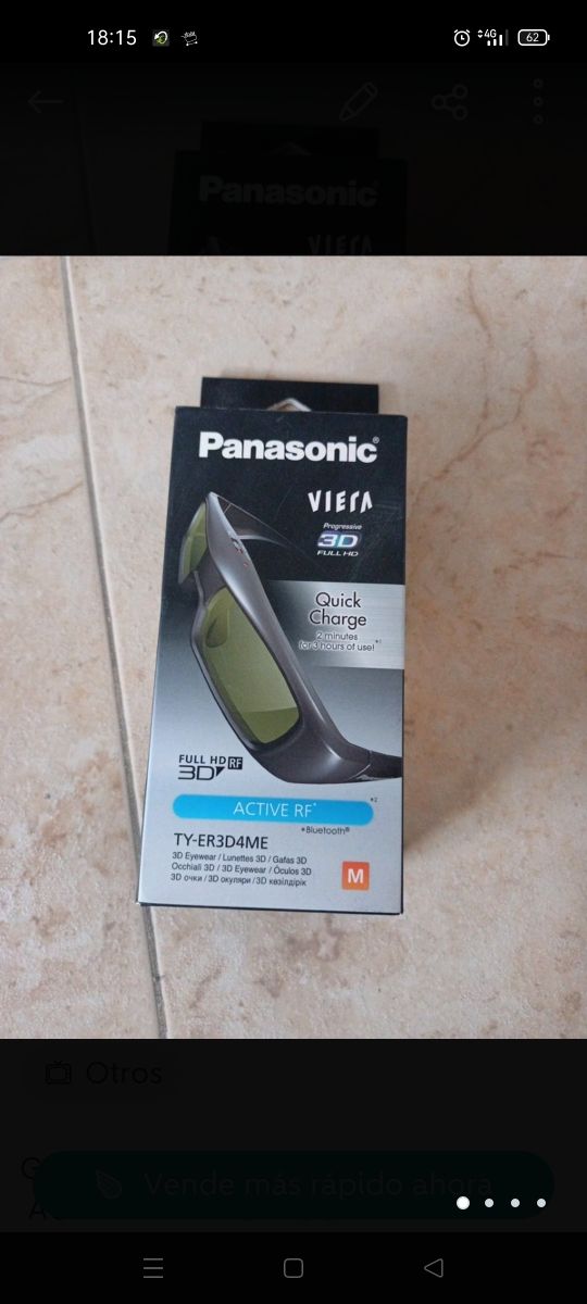 gafas 3D Panasonic