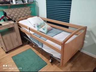 Cama articulada elevable electrica