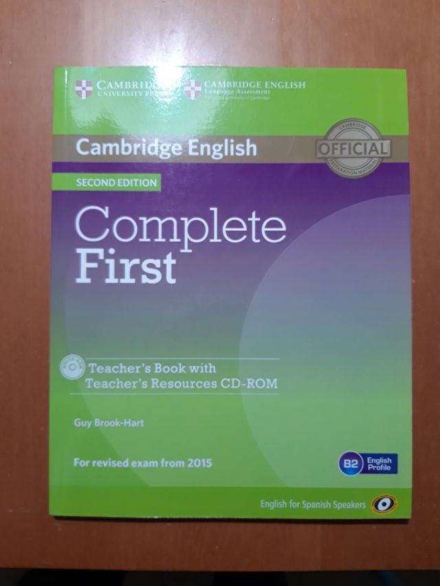 Complete First Teacher's Book & CD