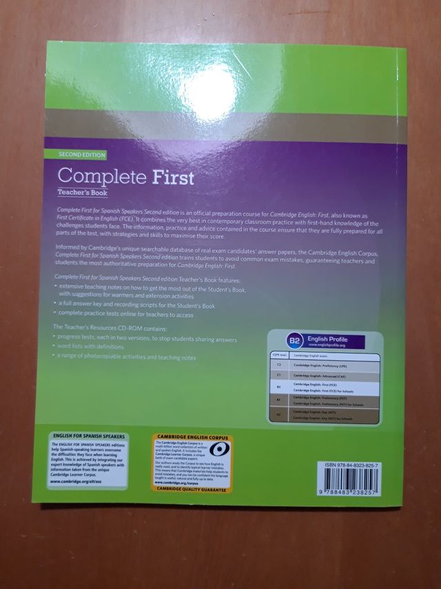 Complete First Teacher's Book & CD