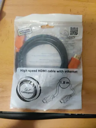 Cable HDMI 1,8M a estrenar