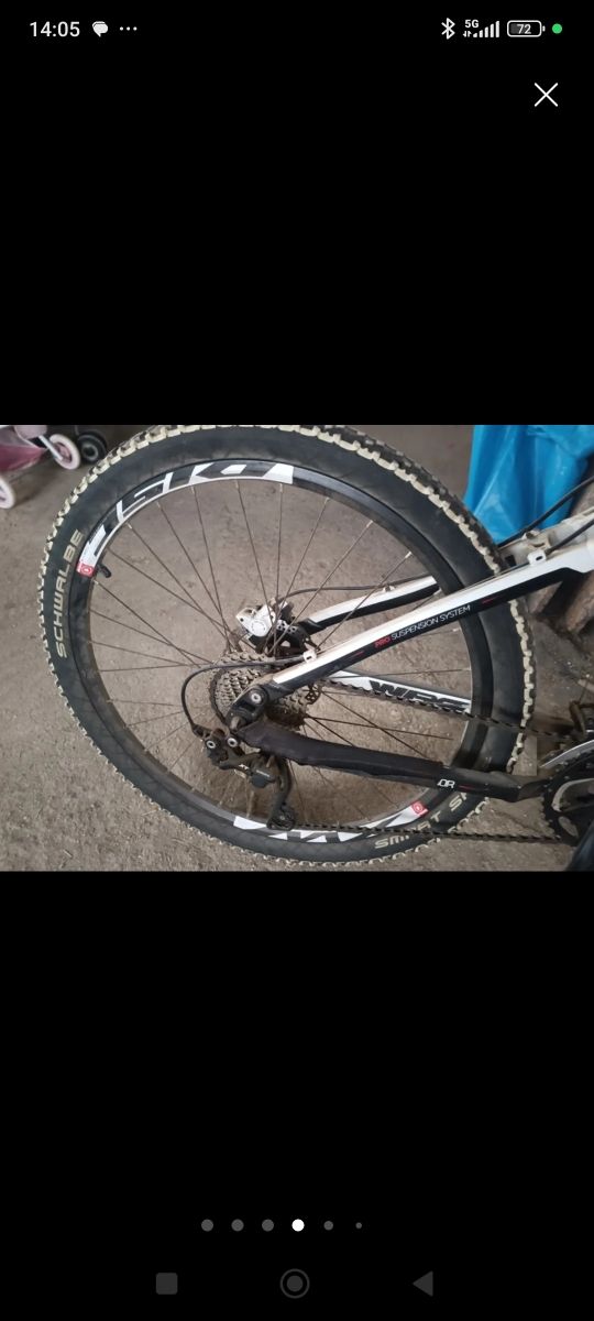 bicicleta conor WRC cambio