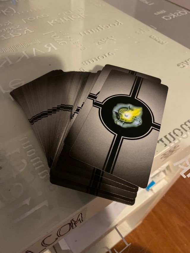 The black Tarot, naipes fournier