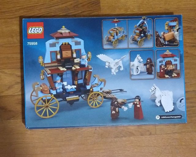 LEGO HARRY POTTER CARRUAJE BEAUXBATONS NUEVO
