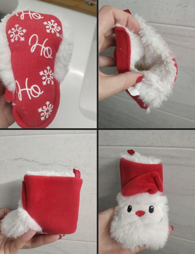 Botas de estar en casa de Papá Noel