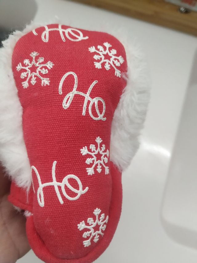 Botas de estar en casa de Papá Noel