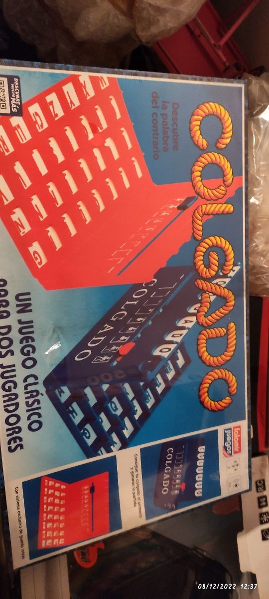 Juego de mesa. El ahorcado, Colgado