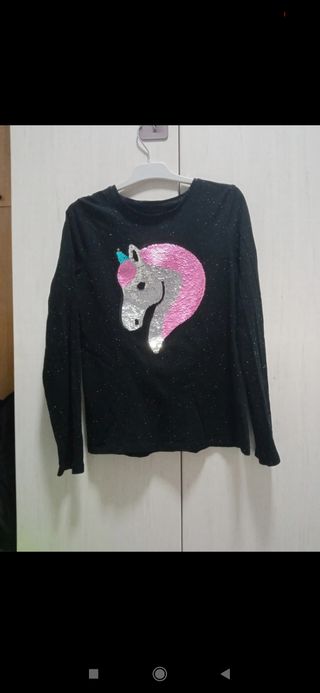 camiseta lentejuelas 