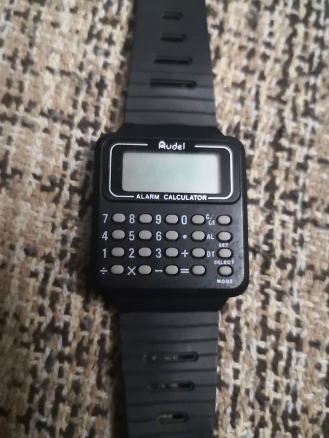 Reloj calculadora.