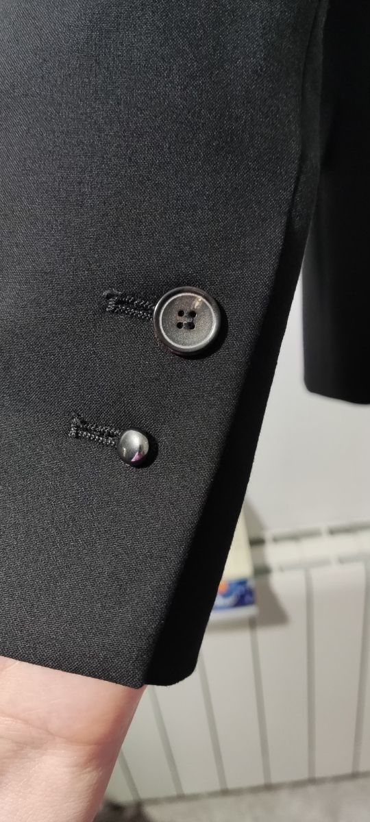 Chaqueta Zara blazer , americana negra 35€