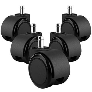 10 Ruedas para sillas de oficina (hasta 135kg)