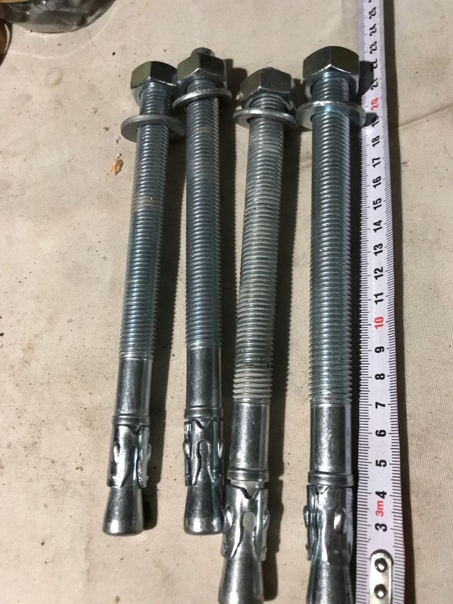 4 Grandes Tacos expansivos cemento