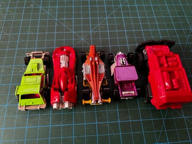 JUGUETES - LOTE DE COCHES DE METAL