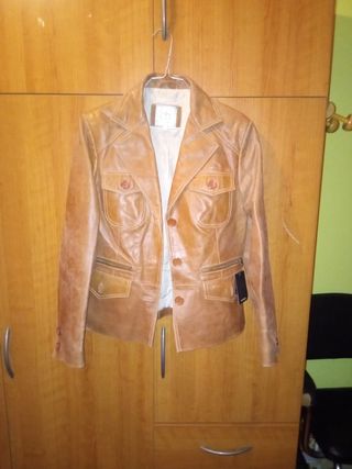 Chaqueta de piel 