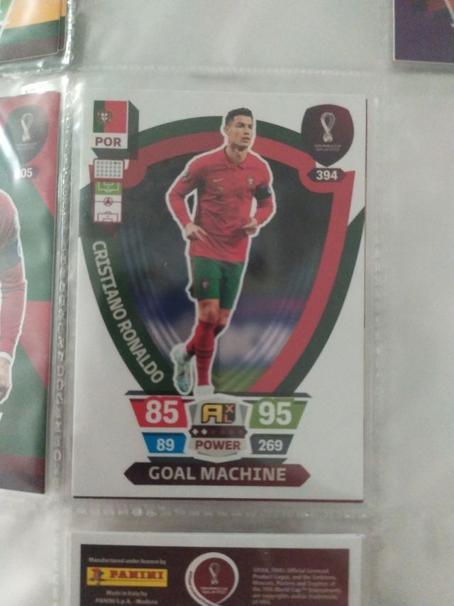 qatar 2022. Adrenalyn Cristiano Ronaldo