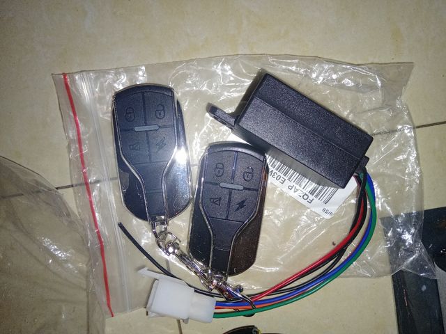 sistema de alarma para bici, moto o patin