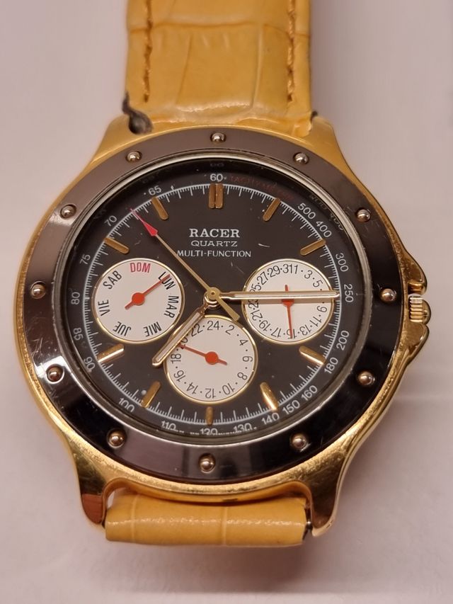 RELOJ RACER + 2 correas a estrenar piel