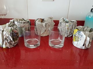 Lote vasos anchos
