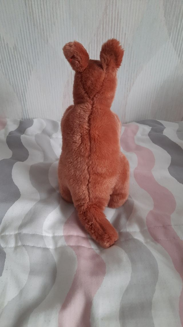 Peluche ty mama canguro y su bebe