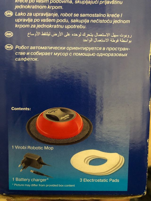 Mopa robot VILEDA VIROBI SLIM