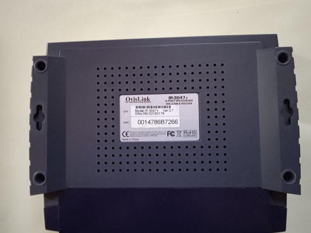 ROUTER OVISLINK IP 3047+