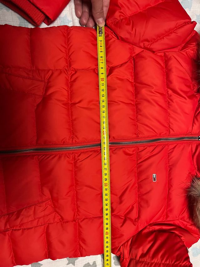 Plumas tommy hilfiger rojo