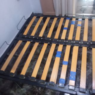 cama doble articulada manual
