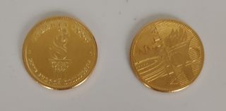 Monedas olimpiadas Montreal 