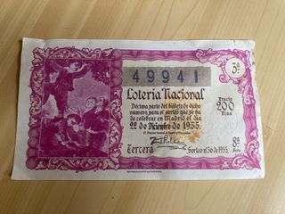 Lotería de Navidad de 1955