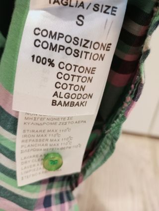 Camicia da donna lunga a quadri