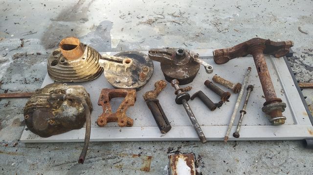 Pezzi meccanici motociclo