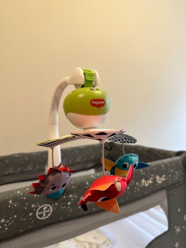 Tiny Love carrusel cuna y carrito para bebé