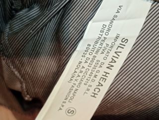 Camicia body con microrighe Silvian Heach