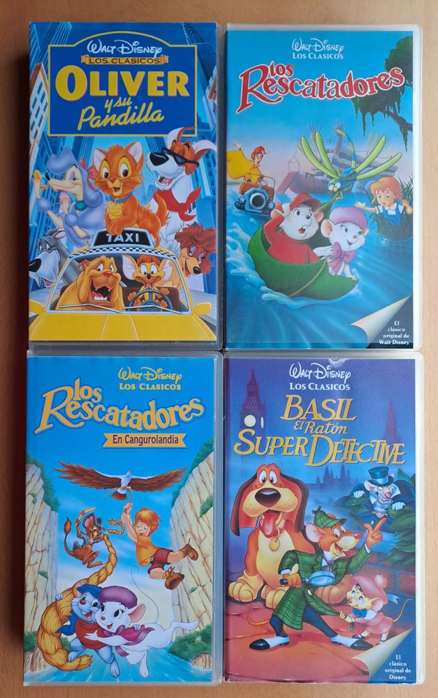 Cintas VHS Disney ORIGINALES