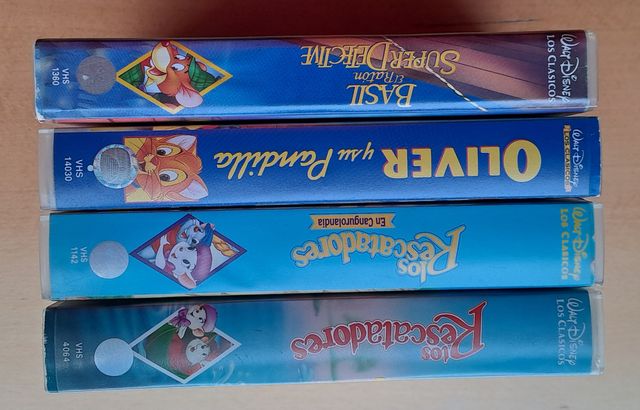 Cintas VHS Disney ORIGINALES