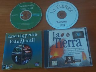 Lote 9 Enciclopedias pc / mac Retro en cd-rom