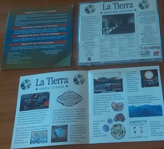 Lote 9 Enciclopedias pc / mac Retro en cd-rom