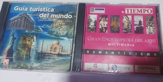 Lote 9 Enciclopedias pc / mac Retro en cd-rom