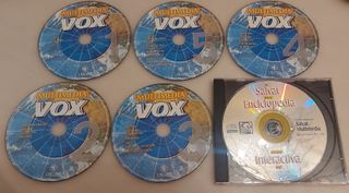 Lote 9 Enciclopedias pc / mac Retro en cd-rom