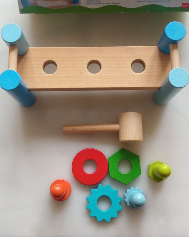 Banco de juego Tornillito