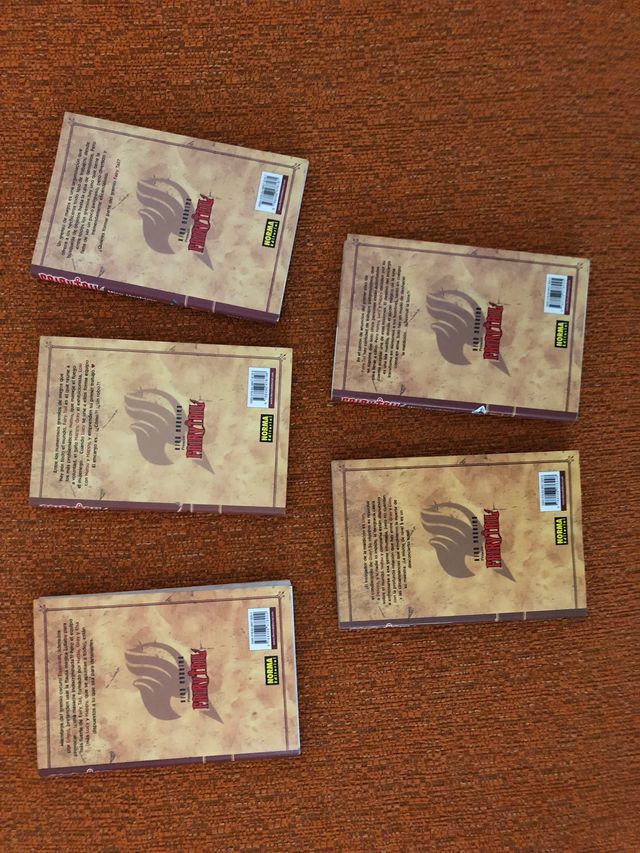 Fairy Tail del 1 al 5