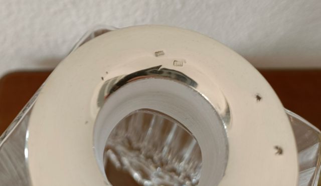 LICORERA CRISTAL Y PLATA