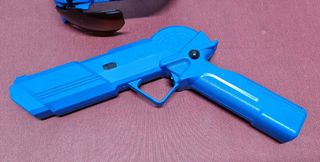 Pistola y gafas SEGA Lock-on años 90