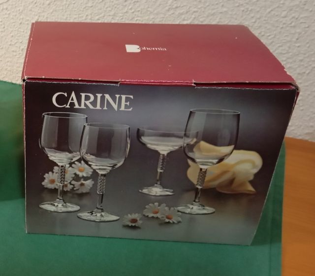 CRISTALERIA BOHEMIA 24 PIEZAS