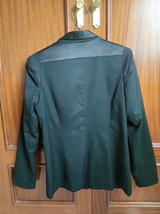 Blazer-Americana de mujer negra