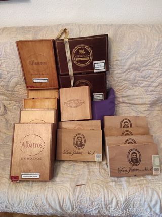 CAJAS Y ELEMENTOS FUMADORES.