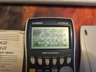 Calculadora Casio fx-9750GII