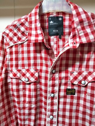Camisa de cuadros G-Star